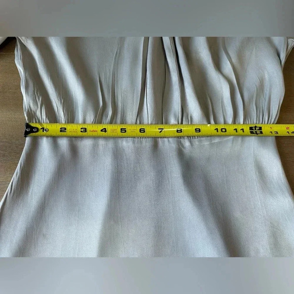 Zara Silky Satin Effect Knotted Dress - Picture 7 of 12